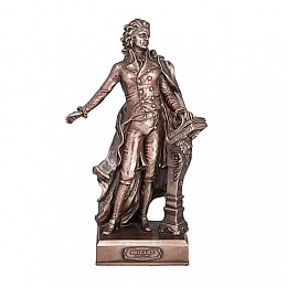 Настольная фигурка Моцарт с бронзовым покрытием 32 см AL226548 Veronese