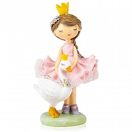 Фігурка інтер'єрна Princess with a swan 19 см Lefard AL117963