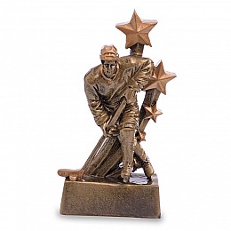 Статуетка нагородна спортивна Хокей Хокеїст HX4632-C FDSO Бронза (33508292)