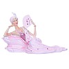 Фігурка декоративна Lady in pink 25х14х15 см Lefard AL96546 Білий