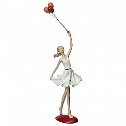Фігурка декоративна Balloons 41 см Lefard AL96581 Білий