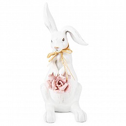 Фігурка інтер'єрна White rabbit 25 см Lefard AL117977
