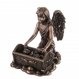 Статуэтка «Ангел у кроватки» mini Veronese AL3618
