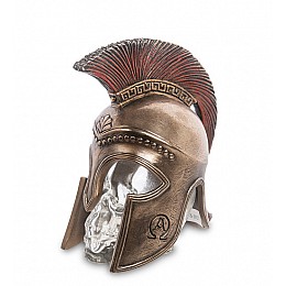 Статуетка декоративна Шлем грецького воїна 14 см Veronese AL84464