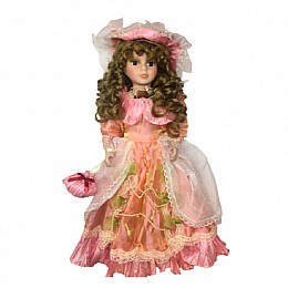 Кукла фарфорова сувенірна колекційна Марія Vintage Doll SK15939