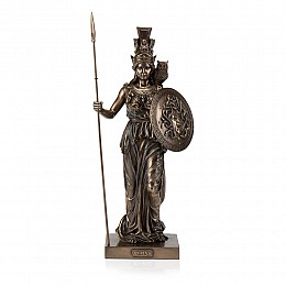Фігура декоративна давньогрецької богині Веронезе Афіни 52 см Коричневий (AL120414)