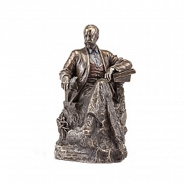 Настільна фігурка Петра Ілліча Чайковського з бронзовим покриттям 22 см AL226540 Veronese