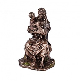 Настільна фігурка Ісуса з дитиною 16 см AL226527 Veronese