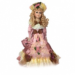 Кукла фарфорова сувенірна Маргарита Vintage Doll SK15310