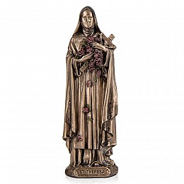 Настільна фігурка Св. Тереза з бронзовим покриттям 8,5х3 см Veronese AL226697