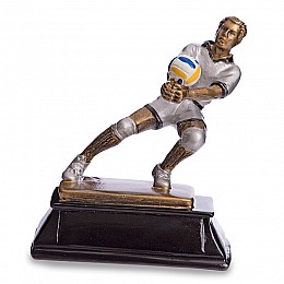 Статуэтка наградная спортивная Волейбол Волейболист C-3683-A11 FDSO Бронза (33508276)