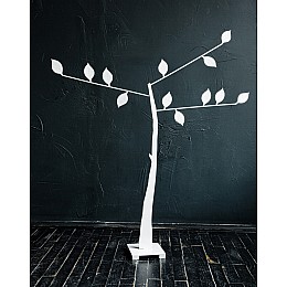 Декоративное металлическое дерево Adore Décor 110х90 см Белый
