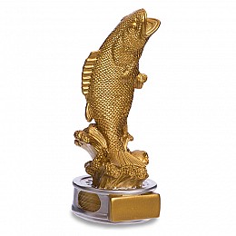 Статуетка нагородна спортивна Рибалка Риба C-2035-A5 FDSO Золотий (33508281)