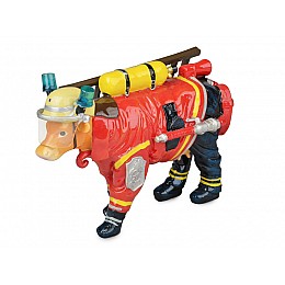 Статуетка декоративна Бик Пожежник 10х15 см Lefard AL71304