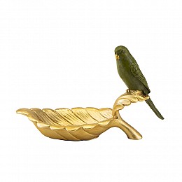 Фигурка декоративная Волнистый попугай 20 см Lefard AL115290