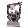 Статуэтка наградная спортивная Волейбол C-3310-C1 FDSO Серебряный (33508274)