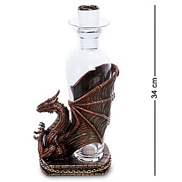 Статуэтка The Dragon декантер для вина Veronese AL32805