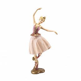Фігурка декоративна Красуня дівчинка балеринка 30 см Lefard AL115236