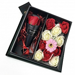 Подарункові набори мила з трояндами З ТРОЯНДОЮ XY19-80