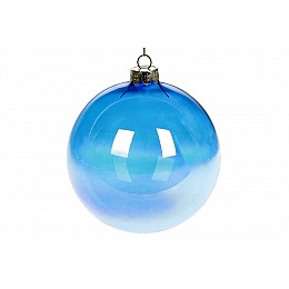 Елочный шар BonaDi 10 см Синий (NY15-970)
