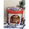 Рождественский пирог Balocco Merry Christmas Panettone Дед Мороз у окна 750g