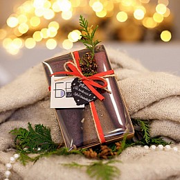 Новогодний подарок с пастилой "Mini Pastille BOX" Без Цукру