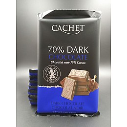 Шоколад Cachet Dark 70% какао 300г