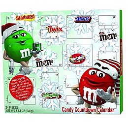  Адвент Календар Mars Candy Holiday Advent Calendar 245g