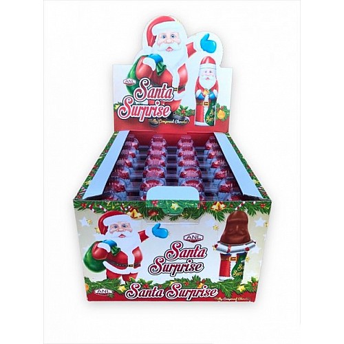 Шоколадный Дед Мороз Santa Surprise 38 г 24 шт
