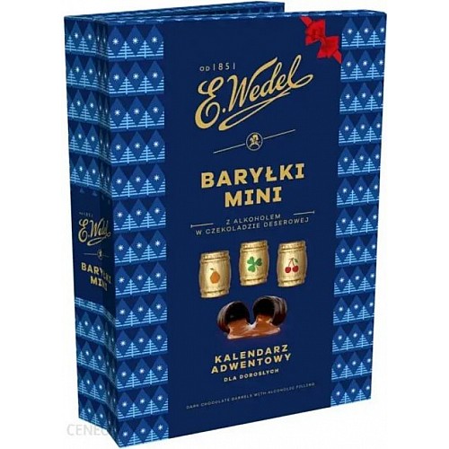 Адвент календарь Wedel Baryłki mini 264 g