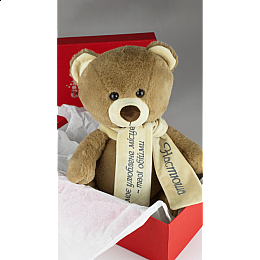 Подарунковий набір на День Святого Валентина з Ведмедиком Teddi HeyBaby
