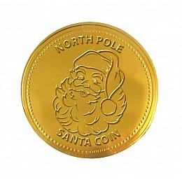 Шоколадная монета Giant Santa Coin 50 g