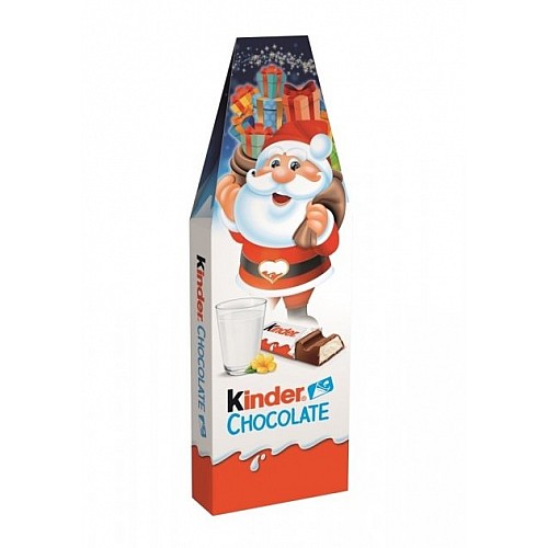 Новогодний набор Kinder Chocolate Санта 16 батончиков 200г