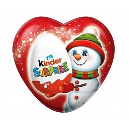 Шоколадное сердце Kinder Surprise Christmas Heart 53 g