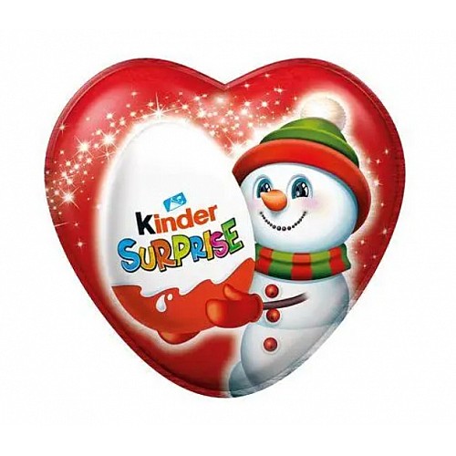 Шоколадне серце Kinder Surprise Christmas Heart 53g