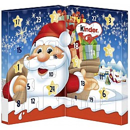 Адвент Календар Kinder Advent Calendar (Дід Мороз) 127g