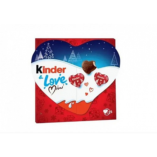Шоколадні цукерки серця Kinder & Love 107 g
