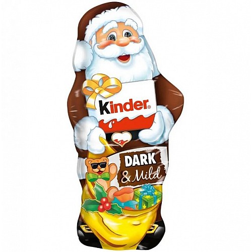 Шоколадний дід мороз Kinder Dark & ​​Mild 110g