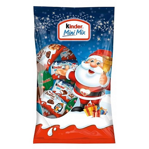 Новорічний набір подарунок Kinder Mini Mix 54 g