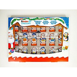 Коллекция новогодних фигурок Kinder Chocolate 153 г 