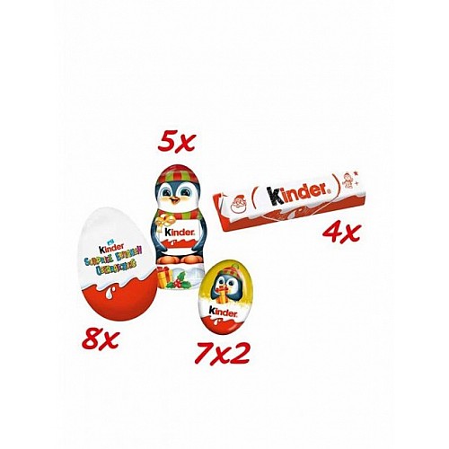 Адвент календар Kinder Uberraschung and Friends із солодощами 431г