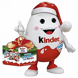  Святковий набір Kinder Mix Kinderino (скарбничка + солодощі), 131 г