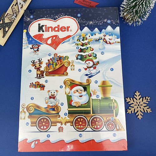 Новогодний адвент календарь Kinder 135 г