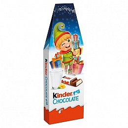  Новорічний набір Kinder Chocolate 16 батончиків 200г
