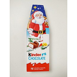  Новорічні подарунки Kinder Chocolste 16 батончиків, 200г