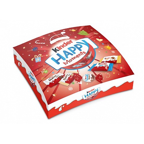 Новогодний подарок Kinder Happy moments, 242 г