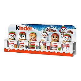  Набір новорічна шоколадна фігура Kinder, 90г