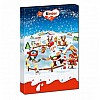 Адвент календар Kinder Санта на ковзанах з солодощами 152г
