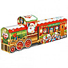 Новогодний адвент-календарь Киндер поезд со сладостями Kinder Mix Train Advent Calendar 221 г