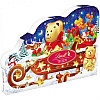 Адвент календарь Lindt Teddy Advent Calendar (Мишка на санях) микс сладостей 265g